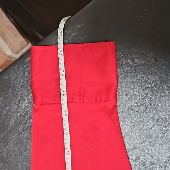 Banana Republic Womens Red Fitted Button Up Size L Stretch Career Office Work - Picture 10 of 10